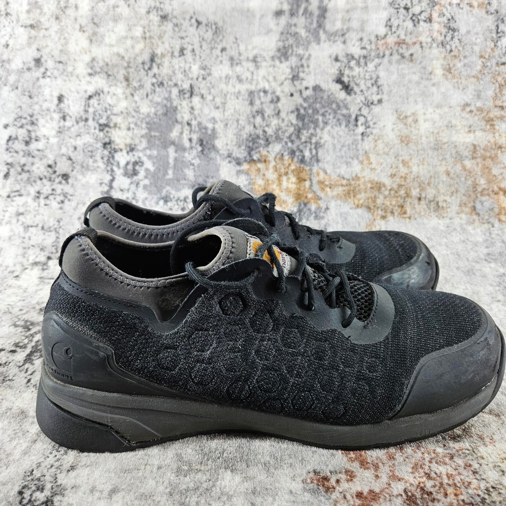 Carhartt Force ESD Nano Toe Shoes Men 11 Wide Black Composite Slip Resistant - Picture 5 of 14
